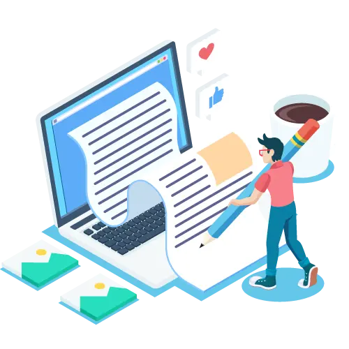 Illustration d'une stratégie de contenu efficace